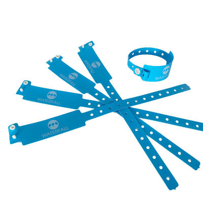 Bracelets en vinyle en PVC doux imperméable à l'eau pour événements / festivals de Stylish
