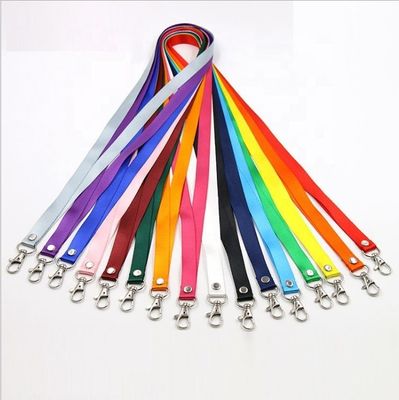Outil de sublimation en polyester sur mesure Lanyard porte-clés motif Lanyard avec logo personnalisé
