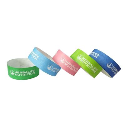 Impression couleur pour les graphiques 1 Coloris Dupont papier/Tyvek Assemblée de l'admission de bracelet