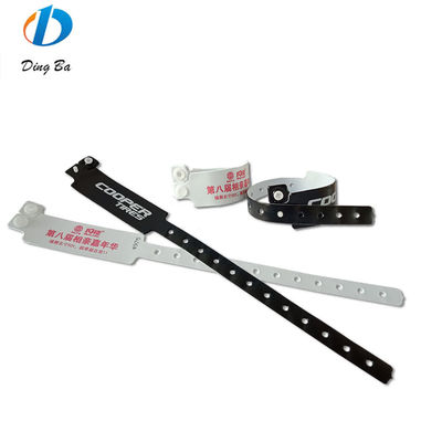 Scénarios d'utilisation illimités Bracelet personnalisable avec logo personnalisé 250*25mm/250*16mm