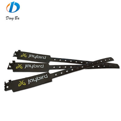 Scénarios d'utilisation illimités Bracelet personnalisable avec logo personnalisé 250*25mm/250*16mm