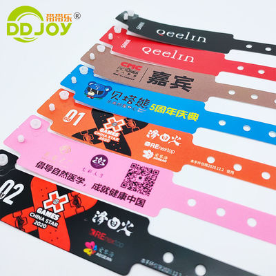 Fourniture pour les fêtes, une seule fois, bracelet d'identification numéroté étanche pour les événements