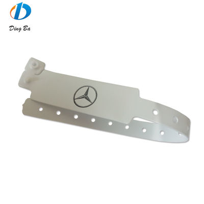 Bracelet en vinyle en PVC plastique imperméable à l'eau 250*25mm large forme pour l'accès au festival uniquement