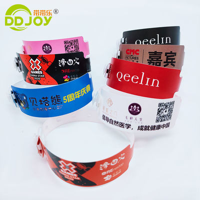 Fourniture pour les fêtes, une seule fois, bracelet d'identification numéroté étanche pour les événements