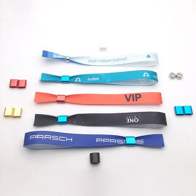 Bracelet jetable imprimé à une ou deux faces pour des événements de concert, de fête ou de festival