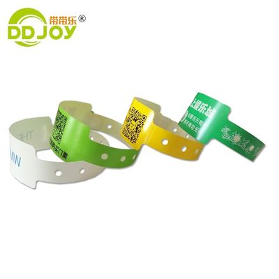 Bracelet en plastique/papier/composite pour des événements de festival stylés