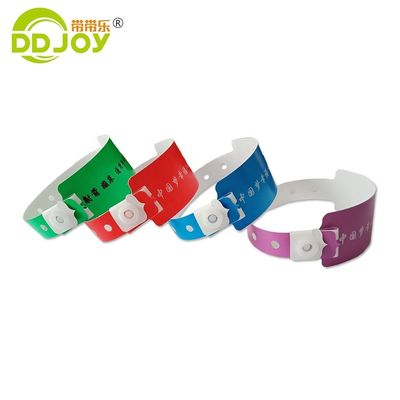 Bracelet en plastique/papier/composite pour des événements de festival stylés