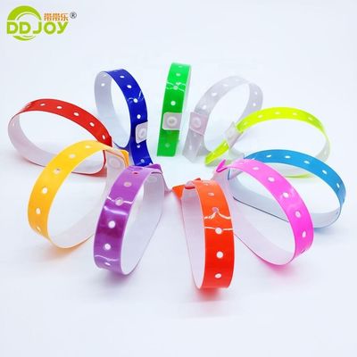 250*25mm et 250*16mm Bracelet VIP de fête pour les hommes Billet d'entrée Bracelet de poignet
