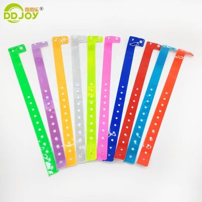 250*25mm et 250*16mm Bracelet VIP de fête pour les hommes Billet d'entrée Bracelet de poignet