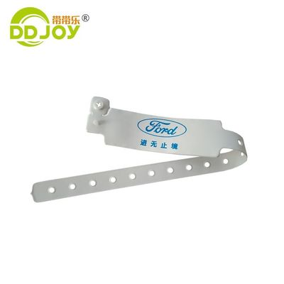 Logo personnalisé pour hommes Bracelet en vinyle / PVC pour le design Événements de divertissement Cadeaux de festival