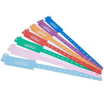 DDjoy Festival Événements Impression personnalisée de bracelet en vinyle PVC plastique pour l'entrée VIP