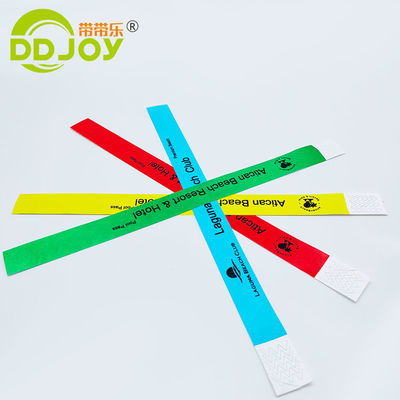 Bracelet Tyvek jaune imprimé sur mesure pour l'occasion de Pâques
