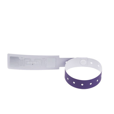 Logo personnalisé imprimé Tyvek Bracelets RFID avec fonction NFC Le choix ultime du détaillant