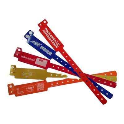 Des bracelets de poignet en plastique personnalisés pour l' admission au club VIP