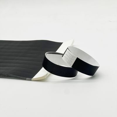 Bracelet d'événement de divertissement sur mesure avec billet d'entrée imprimé DuPont Design