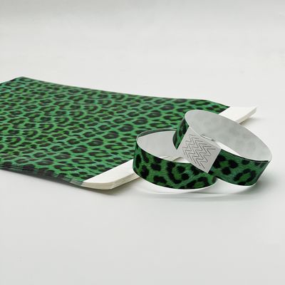 Bracelet d'événement de divertissement sur mesure avec billet d'entrée imprimé DuPont Design