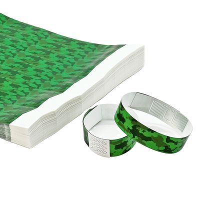 Autocollant RFID tyvek étanche à l'eau personnalisé pour le bracelet