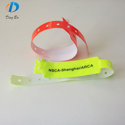 Options d'impression Impression monochrome/double couleur/couleur pour les bracelets à autocollants RFID