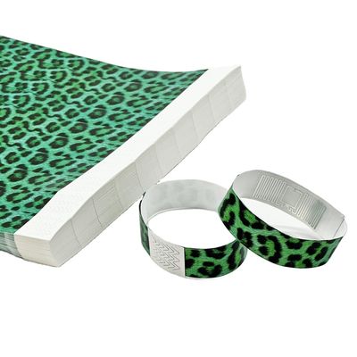 Papier résistant à l'eau personnalisé Tyvek Bracelets RFID Fonction NFC Inclus