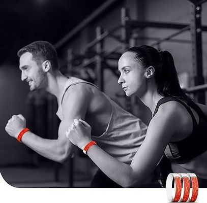 Des bracelets Tyvek étanches pour les fêtes d'événements en matériau vert résistant aux larmes