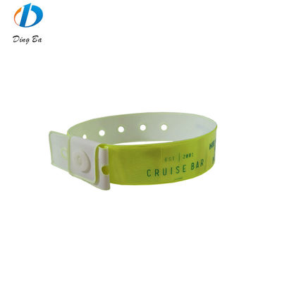 250*25mm/250*16mm Bracelet en vinyle rouge en PVC