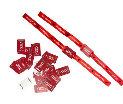 Des bracelets en papier d'impression thermique RFID de taille personnalisée pour la reconnaissance de puces médicales