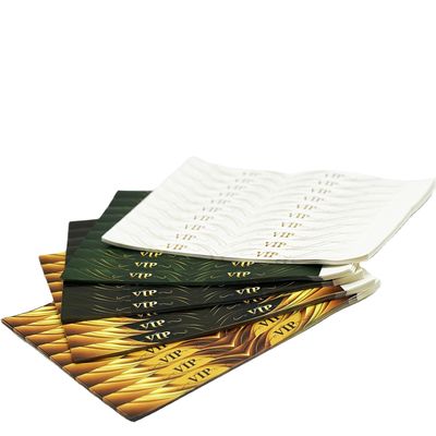 Billet de bracelet en papier DuPont pour une entrée unique à la réunion annuelle Logo personnalisé