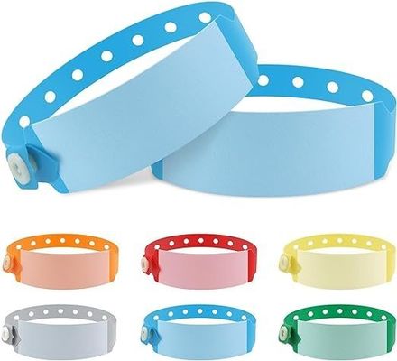Bracelets en vinyle en PVC doux imperméable à l'eau pour événements / festivals de Stylish