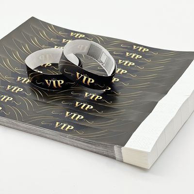 Événements Scénarios d'utilisation des fêtes Logo personnalisé Bracelets RFID imprimés avec fonction NFC