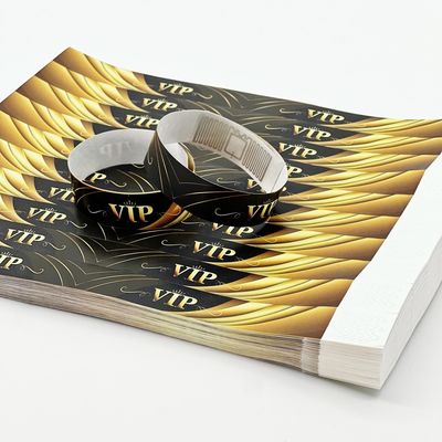 Événements Scénarios d'utilisation des fêtes Logo personnalisé Bracelets RFID imprimés avec fonction NFC