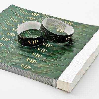 Événements Scénarios d'utilisation des fêtes Logo personnalisé Bracelets RFID imprimés avec fonction NFC
