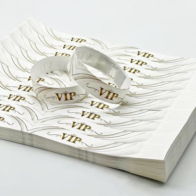 Événements Scénarios d'utilisation des fêtes Logo personnalisé Bracelets RFID imprimés avec fonction NFC