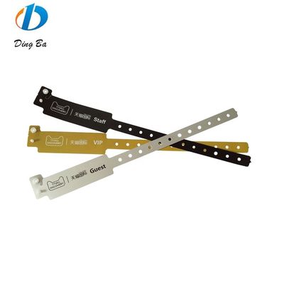 Un bracelet personnalisé pour le cadeau DingBa vend un bracelet en plastique composite bleu