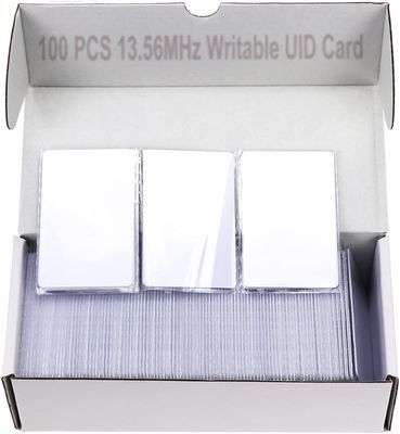 RFID personnalisé 125KHZ T5577 EM4305 13.56MHZ Cartes clés composites réécrivables