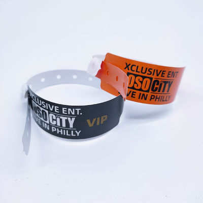 Des bracelets en vinyle en forme de L imperméables DDJOY personnalisés une fois pour les événements de festival 250*16mm