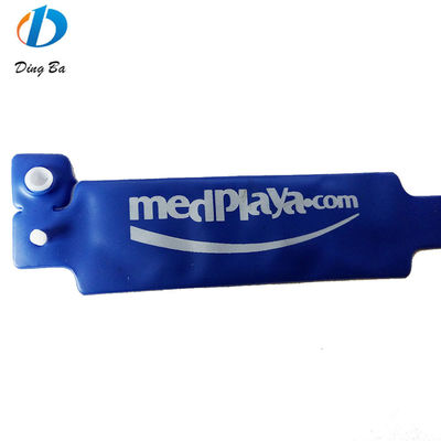 Type de bijoux bracelet disposable de vinyle RFID bracelet pour l'efficacité B2B