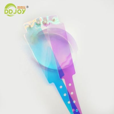 Favori de la fête Bracelet de couleur coloré Gradient Bracelet de couleur personnalisé Bracelet en TPU pour événements Solution d'identification