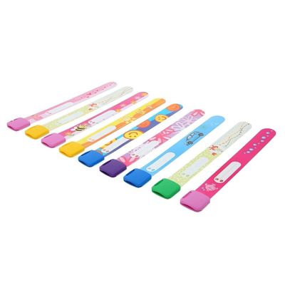Bracelet de suivi de nom d'enfant pour enfants