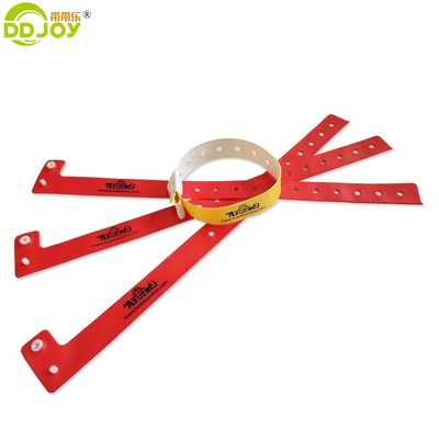 Bracelet personnalisé en PVC/matériau vinyle pour le prochain événement ou campagne