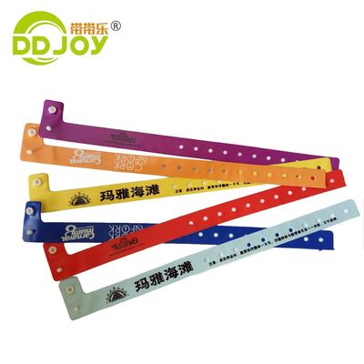 Bracelet en PVC à code QR personnalisé pour les événements Identifier les bracelets en plastique vinyle