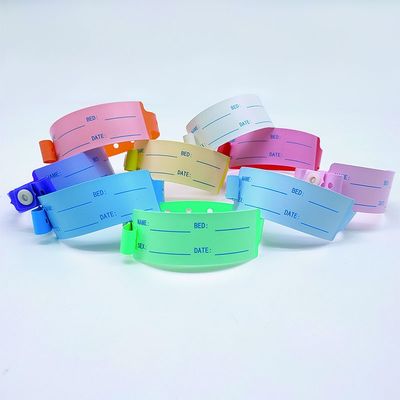 Bandes d'identification médicale étanches à l'eau jetables pour adultes et enfants 250*25 mm