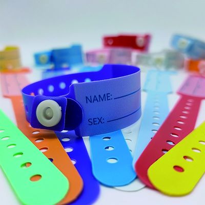Bandes d'identification médicale étanches à l'eau jetables pour adultes et enfants 250*25 mm