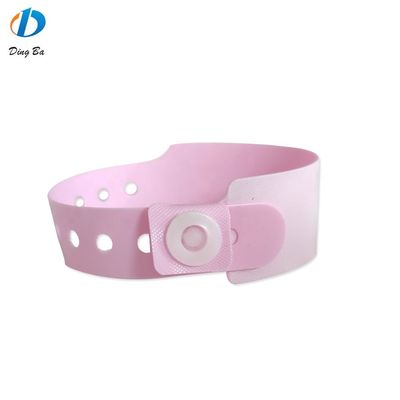 Bracelet en vinyle de PVC coloré pour les enfants au parc d'attractions 250*25mm et 170*18mm