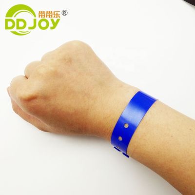 Expédition DHL UPS FEDEX EMS TNT Bracelet résistant à l'eau à usage unique pour les événements de parc