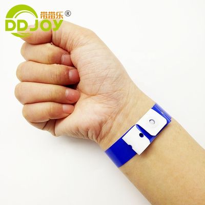 Expédition DHL UPS FEDEX EMS TNT Bracelet résistant à l'eau à usage unique pour les événements de parc
