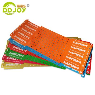 DDJOY Des bracelets en plastique PE personnalisés pour les événements