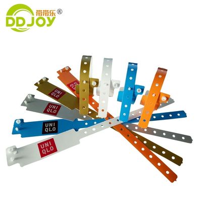 DDJOY Des bracelets en plastique PE personnalisés pour les événements