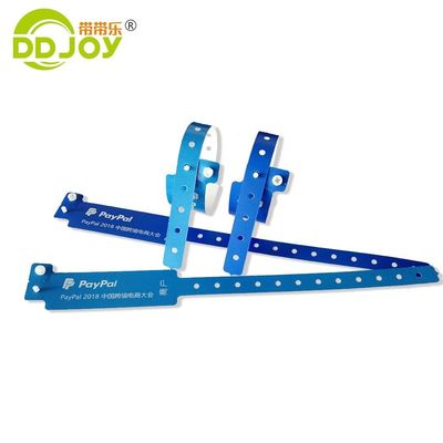 DDJOY Des bracelets en plastique PE personnalisés pour les événements