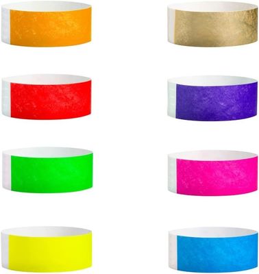 Une fois DuPont Paper Réunion annuelle Festival de musique Entrée Bracelet de reconnaissance de poignet