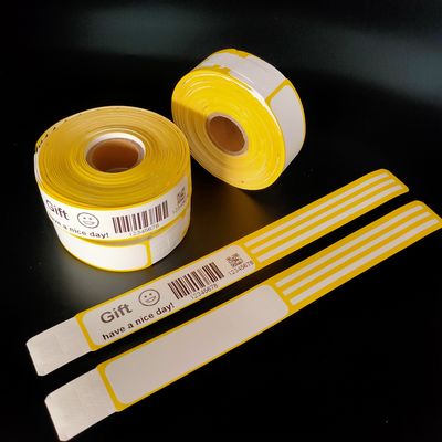 Bracelets d'identification imprimables pour l'impression thermique et autoadhésifs
